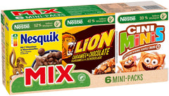 Nestlé Mix gabonapehely mini csomagok, 6 darab, 1 csomag (1x200g-tól 4x30g-ig, 2x40g-ig)