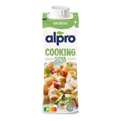 Alpro Cooking Soya – Vegán Kochcreme aus Soya semleges ízű hideg és meleg ételekhez – 15 x 250 ml