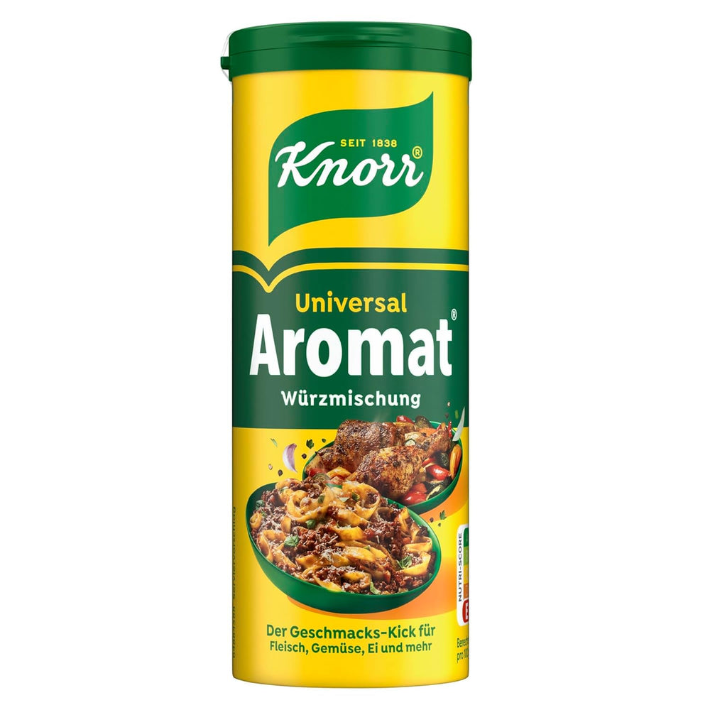 Knorr Würzmischung Universal Aromat für schnelle Gerichte zum Hús, zöldségek, szószok és egyebek fűszerezése és fűszerezése 100 g