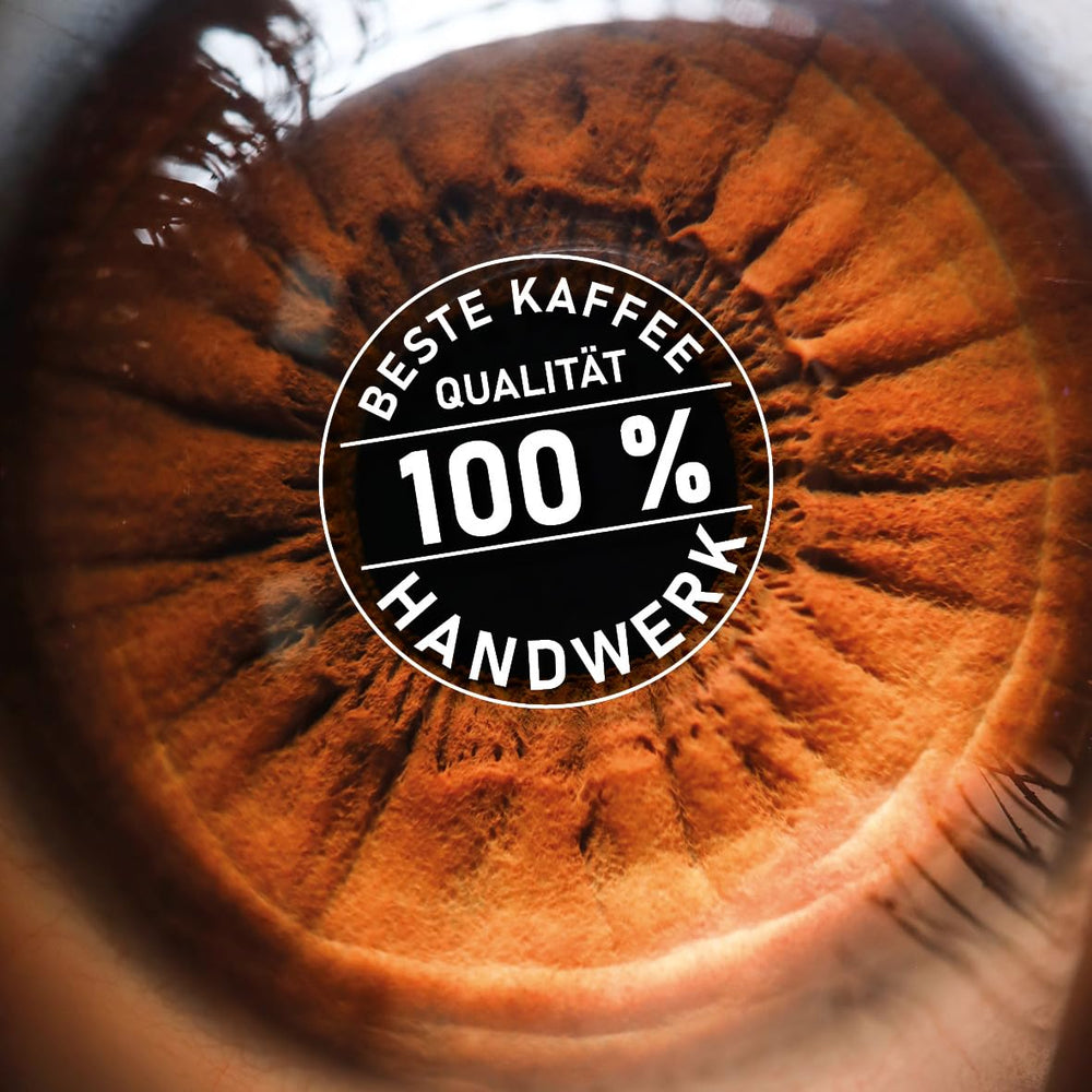 DEVIL'S CUT Espresso prăjit intens 500g, boabe întregi, 40% Arabica - 60% Robusta, proaspăt prăjit manual, aciditate subtilă - aromă puternică, ideal pentru Café Solo, Cortado, Galão, are gust de sărbătoare