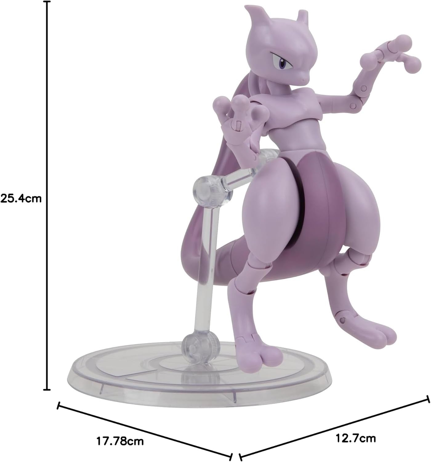 Pokémon Pkw2417-15Cm Select Figur - Mewtu hivatalos mozgatható figura akciófigurák Naty Shop