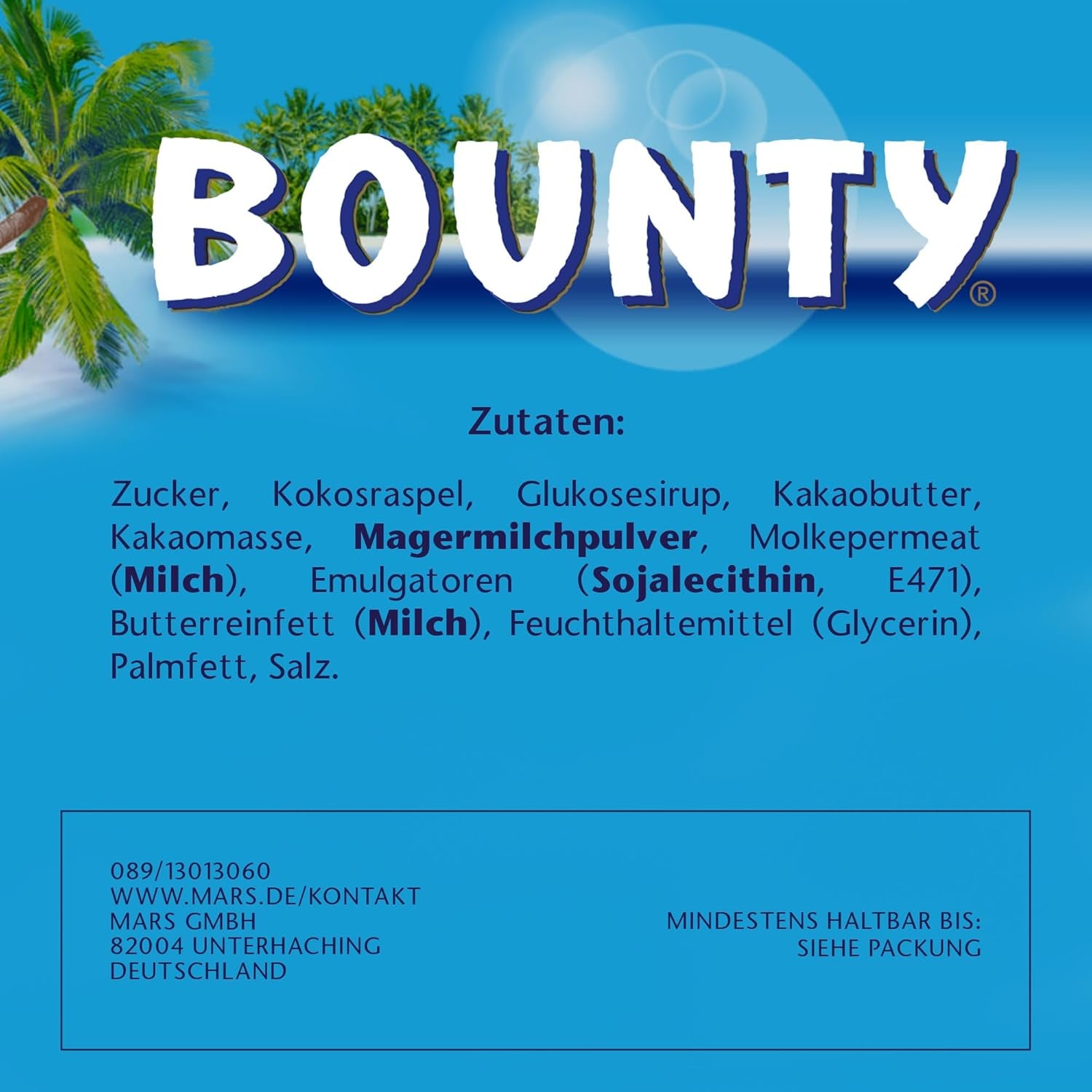 Bounty csokoládészeletek | Kókusz és csokoládé | Különféle csomagméretek