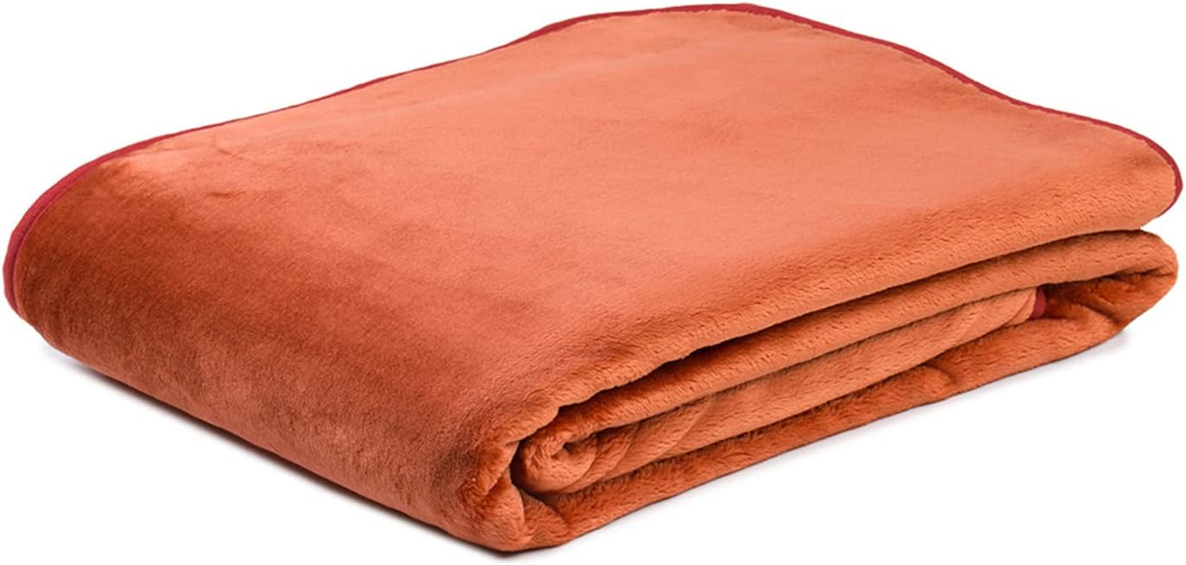 GÃ¶zze - Prémium Cashmere-Feeling Wohn- Und Kuscheldecke, 500 G/MÂ², 180 X 220 cm - Mustár