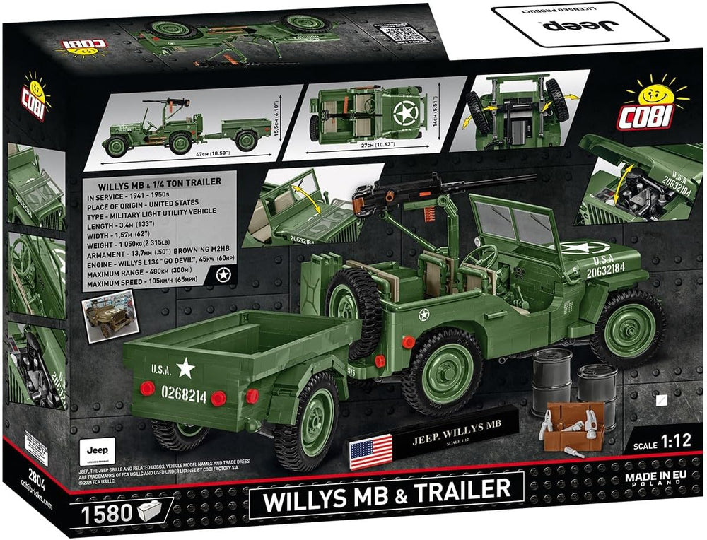 Willys MB + trailer