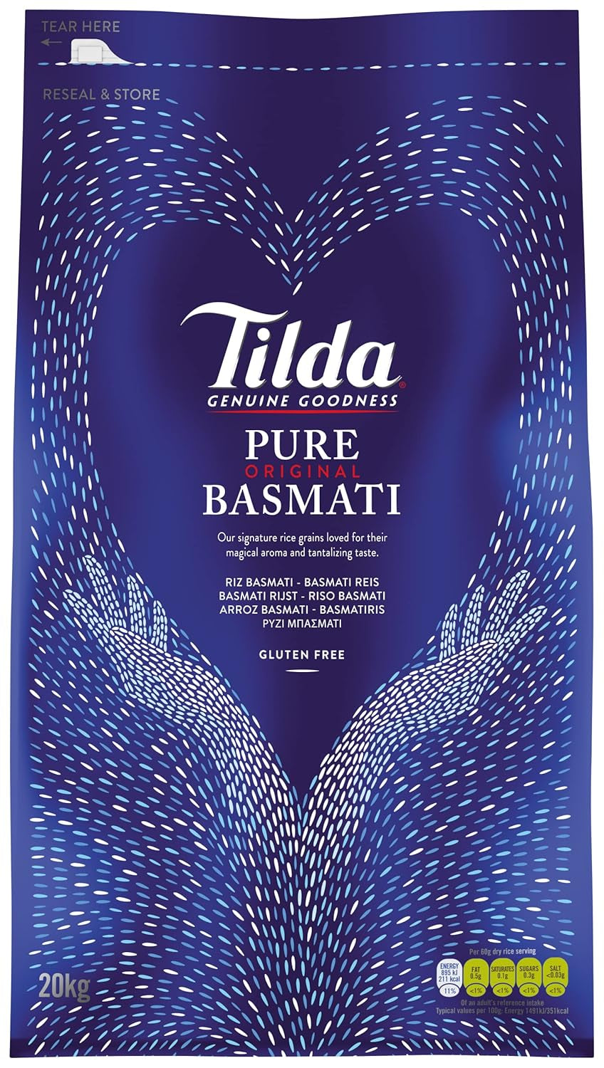 Basmati rizs Tilda Pure Original, 1 csomag (1x10kg)