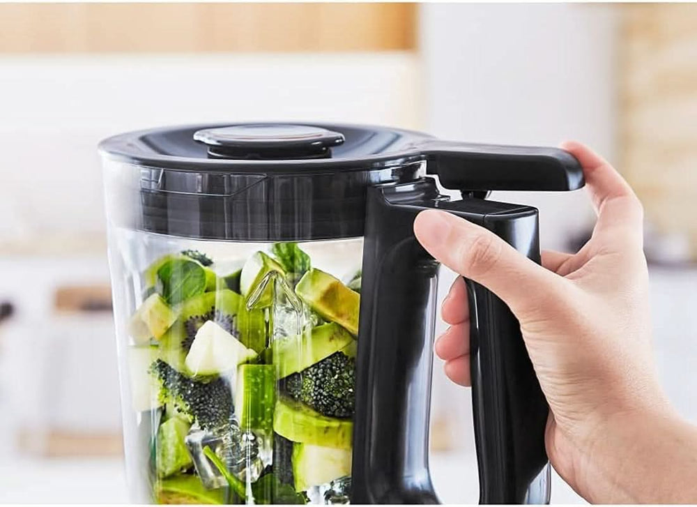 Krups Highspeed - állókeverő Infinymix KB9158 | 1600 W | 5 Automatikus programok + Manuális Einstellung | Tritanbehälter | Incl. Rezeptheft | Turmixok, turmixok, tört jég | Schwarz Kitchen Naty Shop