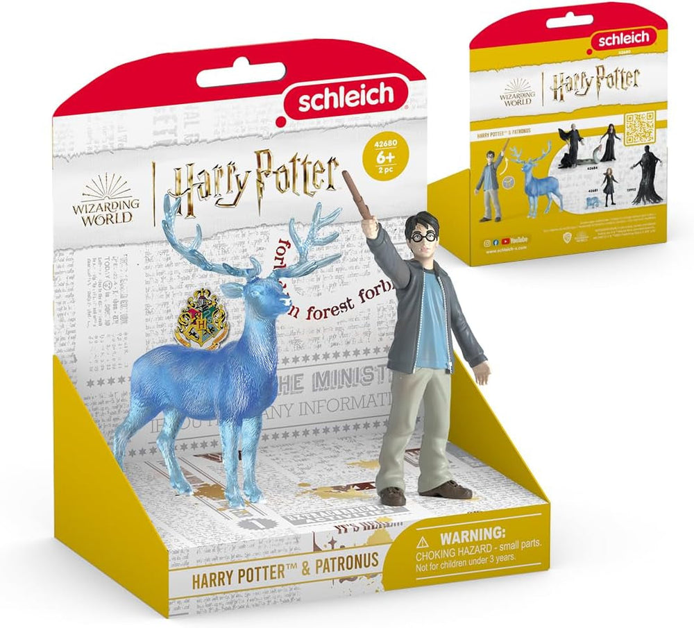 Schleich 42680 Harry Potter & Patronus, 6 éves kortól, HARRY POTTER - játékfigura, 16 X 11 X 18 cm Akciófigurák Naty Shop