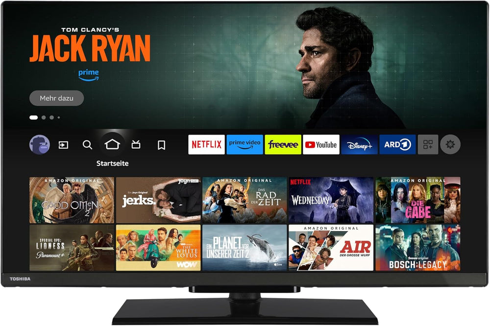 Televizor Toshiba Fire de 43 de inci (televizor inteligent 4K UHD, HDR Dolby Vision, tuner triplu, Alexa încorporată, sunet Onkyo) 43UF3F63DAZ