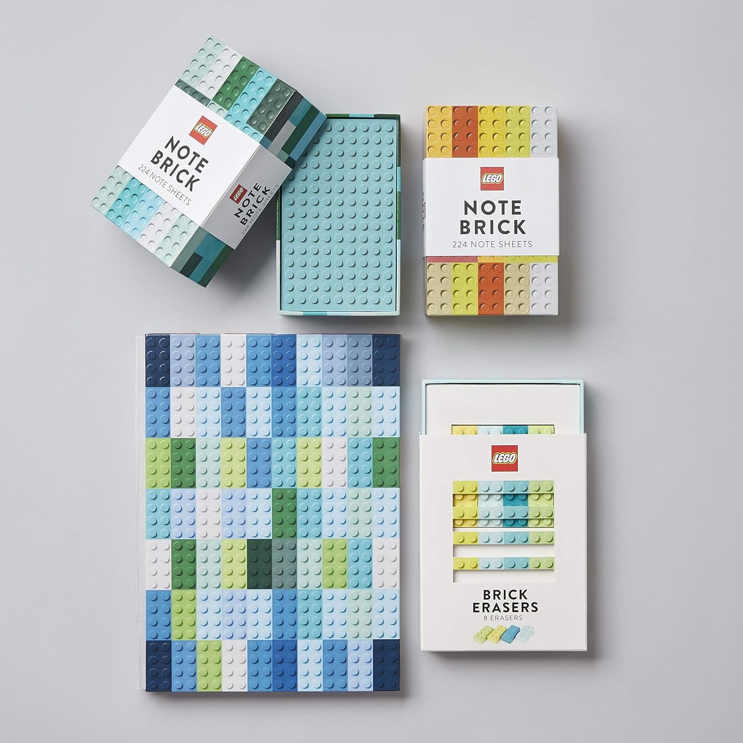 LEGO kockás radírok: 8 radír (LEGO x Chronicle Books)