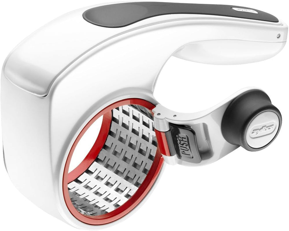 ZYLISS Classic sajtreszelő E900010, finom rozsdamentes acél dob, 16 X 8,5 X 8,5 cm Hámozó Naty Shop Alles Käse Käsereibe