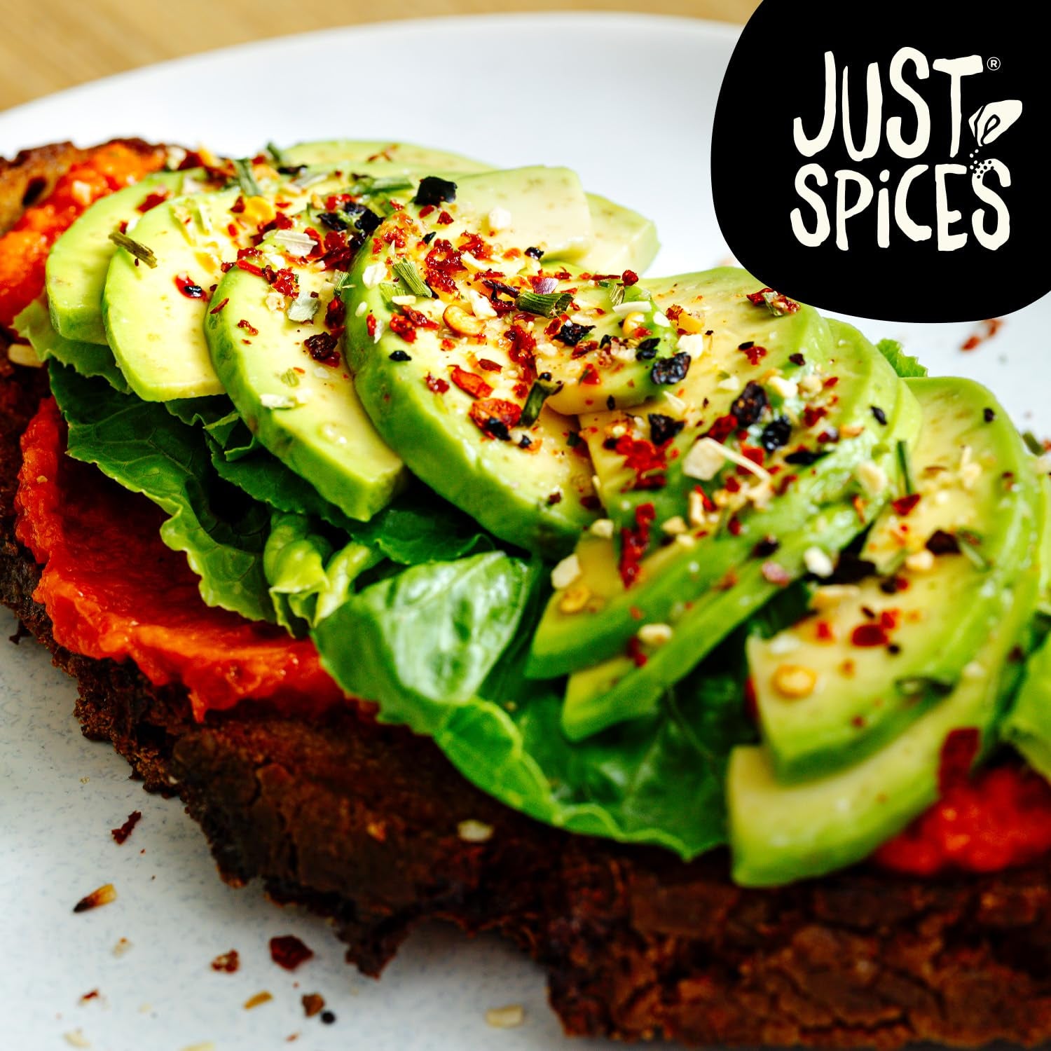 Just Spices Chili fokhagyma só I Gewürzmix, der zu allen Gerichten schmeckt I Gewürzdose, 55 g