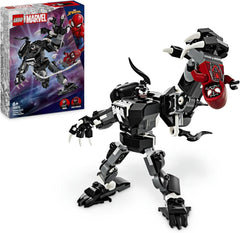 LEGO Marvel Venom Mech vs. Miles Morales mozgatható akciófigurák gyerekeknek Pókember szett szuperhőspárbaj minifigurákkal Játék ajándék fiúknak és lányoknak 6 éves 76276 építőkészlet Besuche den LEGO-Store Single