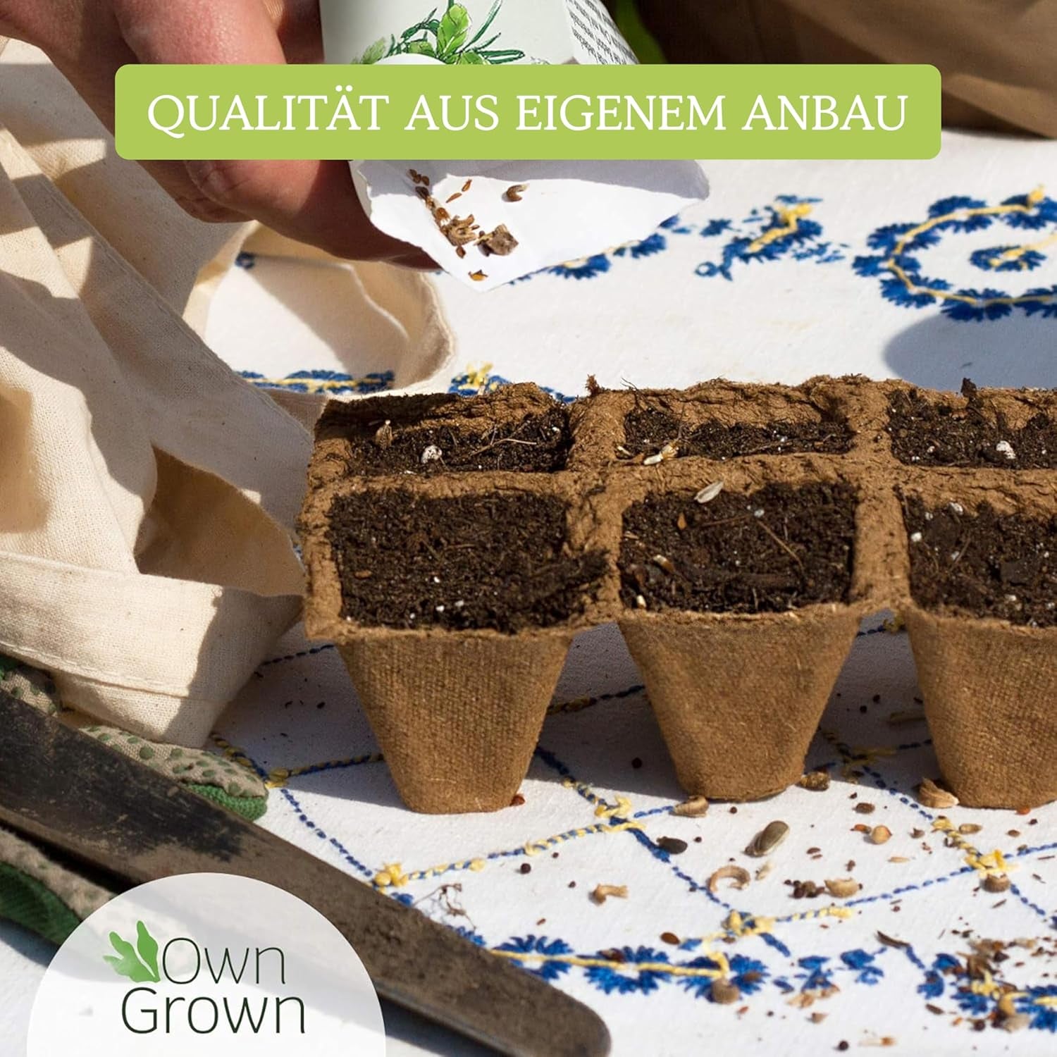 Saját termesztésű zöldségmag készlet - 12 Pflanzensemen Sorten für Hochbeet und Garten - Praktische Box mit Gemüsesamen für den Anbau Frischer Ernte zu Hause - Ideal für Gartenliebhaber