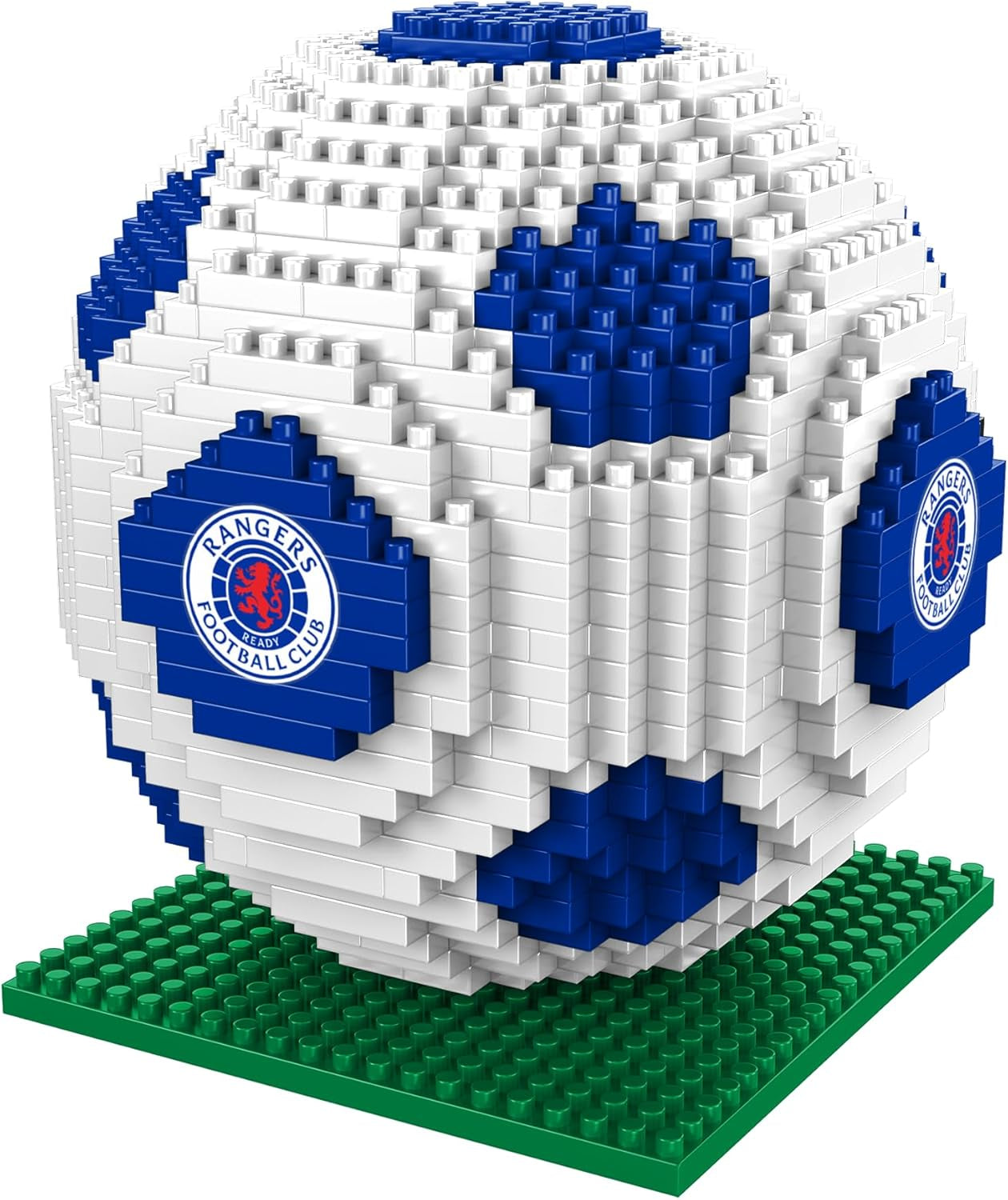 FOCO Offizielles Lizenzprodukt Manchester City FC BRXLZ 3D-Fußball-Konstruktionsspielzeug Modell Alternatív Teamfarbe