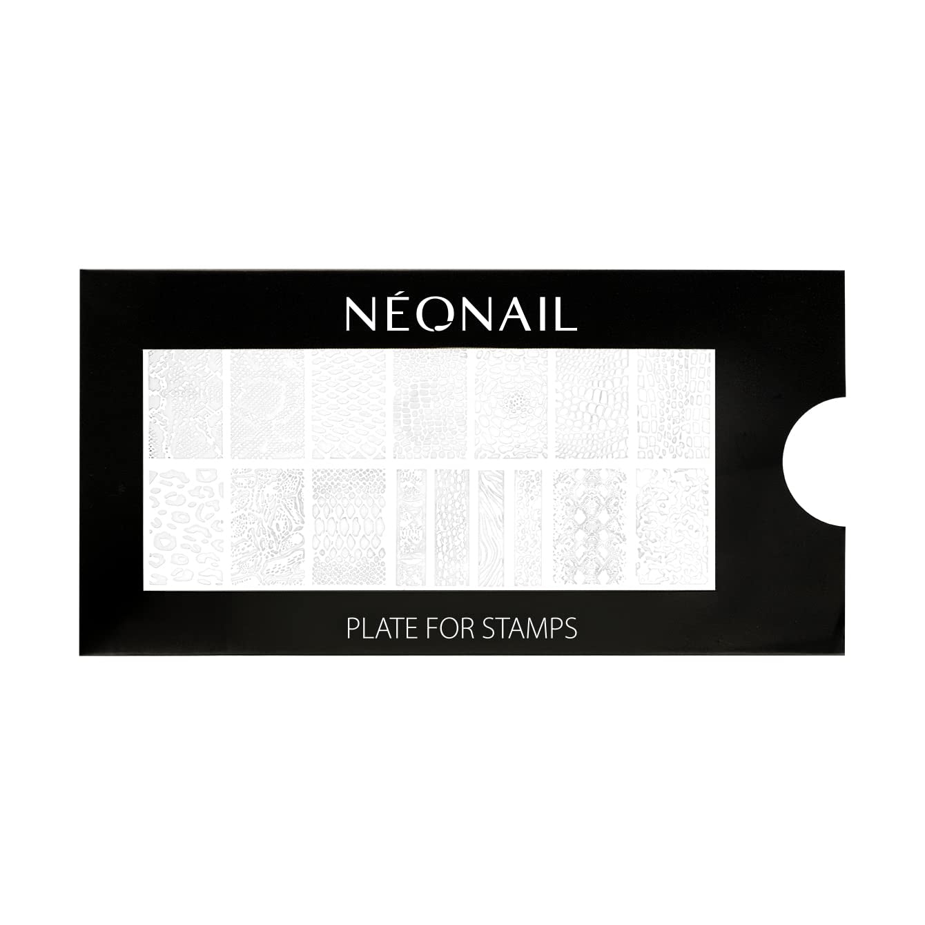 NÉONAIL Nagel Stempel Mit Schaber - Nägel Selber Machen - Nail Art Stamper - Nageldesign Für Nagel Schablone - French Nails Stempel - Silikon Nagelstempel