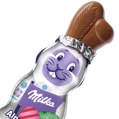 Milka Smiling Bunny Alpine Milk Design Edition - húsvéti csokoládé 3 különböző mintával - 24 x 45g