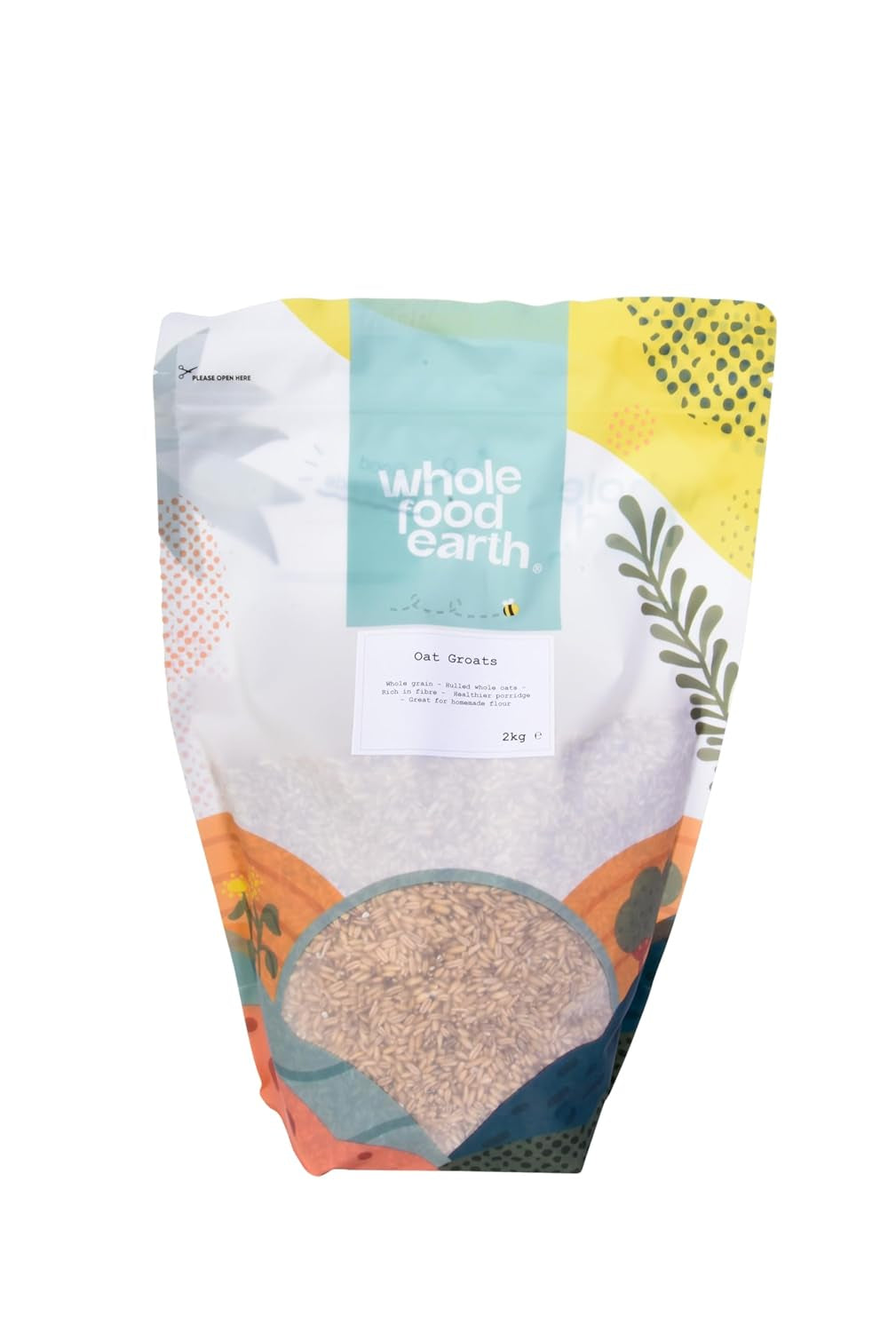 Zabdara Wholefood Earth 2 kg | Nem GMO | Természetes | Rostban gazdag
