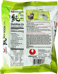 NONGSHIM - Soon Veggie Ramyun instant tészta - 6 x 112 g - Több csomag