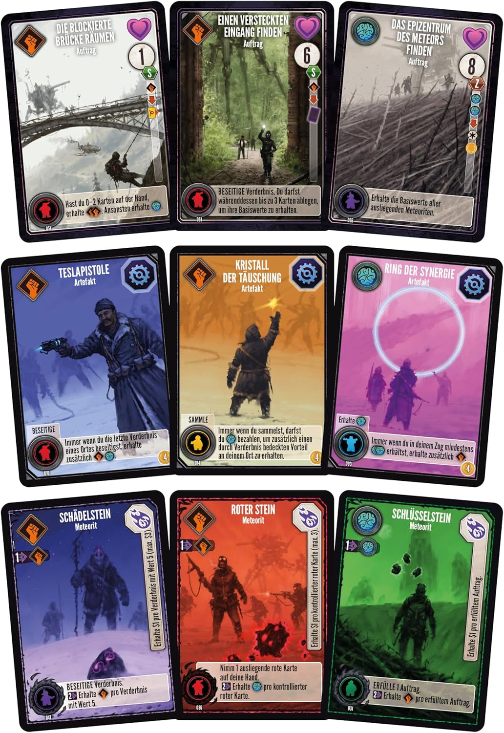 Feuerland Spiele 31025 Expeditions társasjáték, földszínek