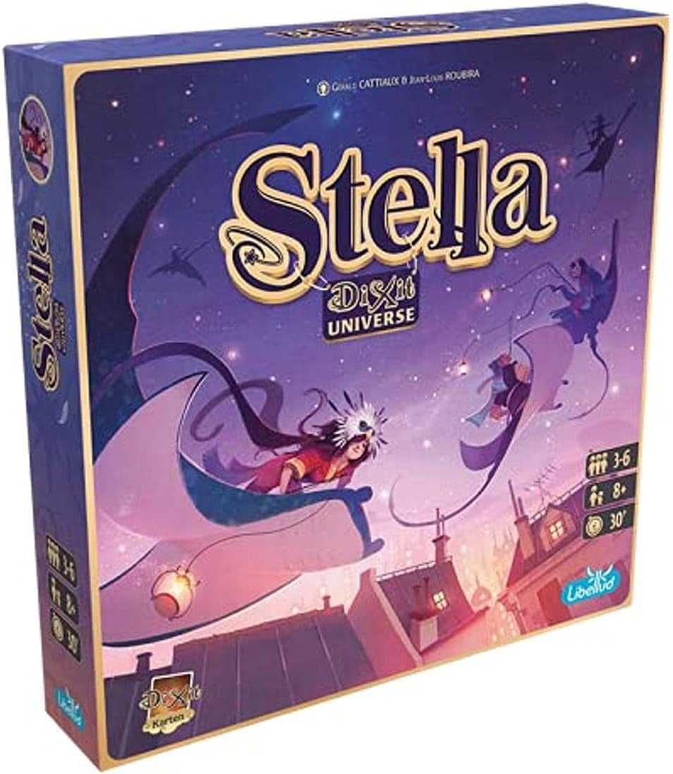 Asmodee, Dixit, német verzió, alapjáték, egy kép ezer szót ér, kreatív családi játék 3-8 játékos számára 8 év felett, Az év játéka 2010 30 perces játékidővel