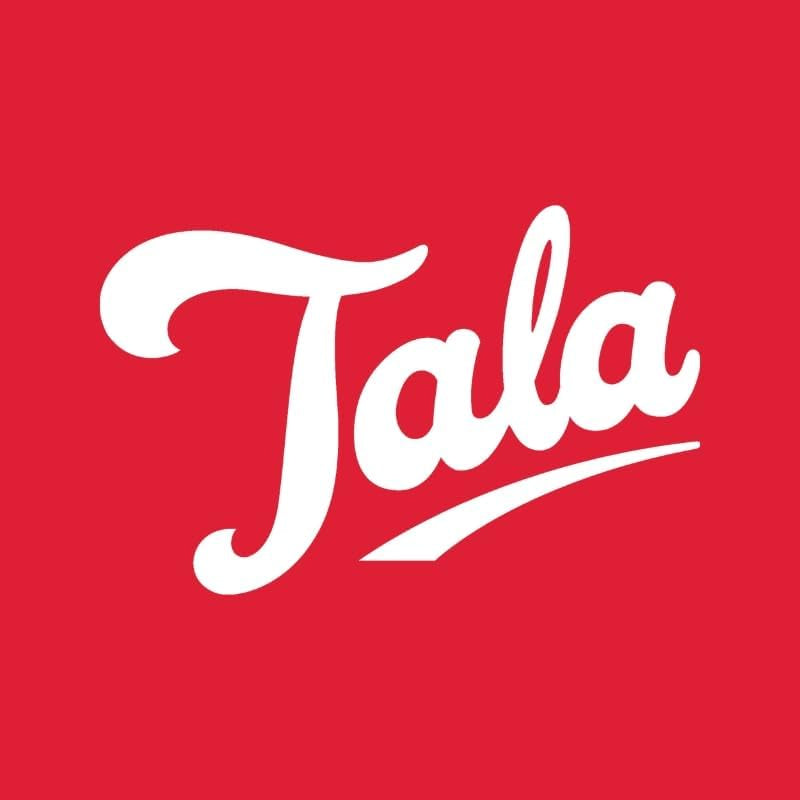 Tala Teigroller aus Buchenholz – Drehbares Nudelholz mit Griffen, glatte Oberfläche, durable & leicht zu reinigen – Perfekt für Teig, Gebäck, Brot & Pizza – FSC-zertifiziertes Holz