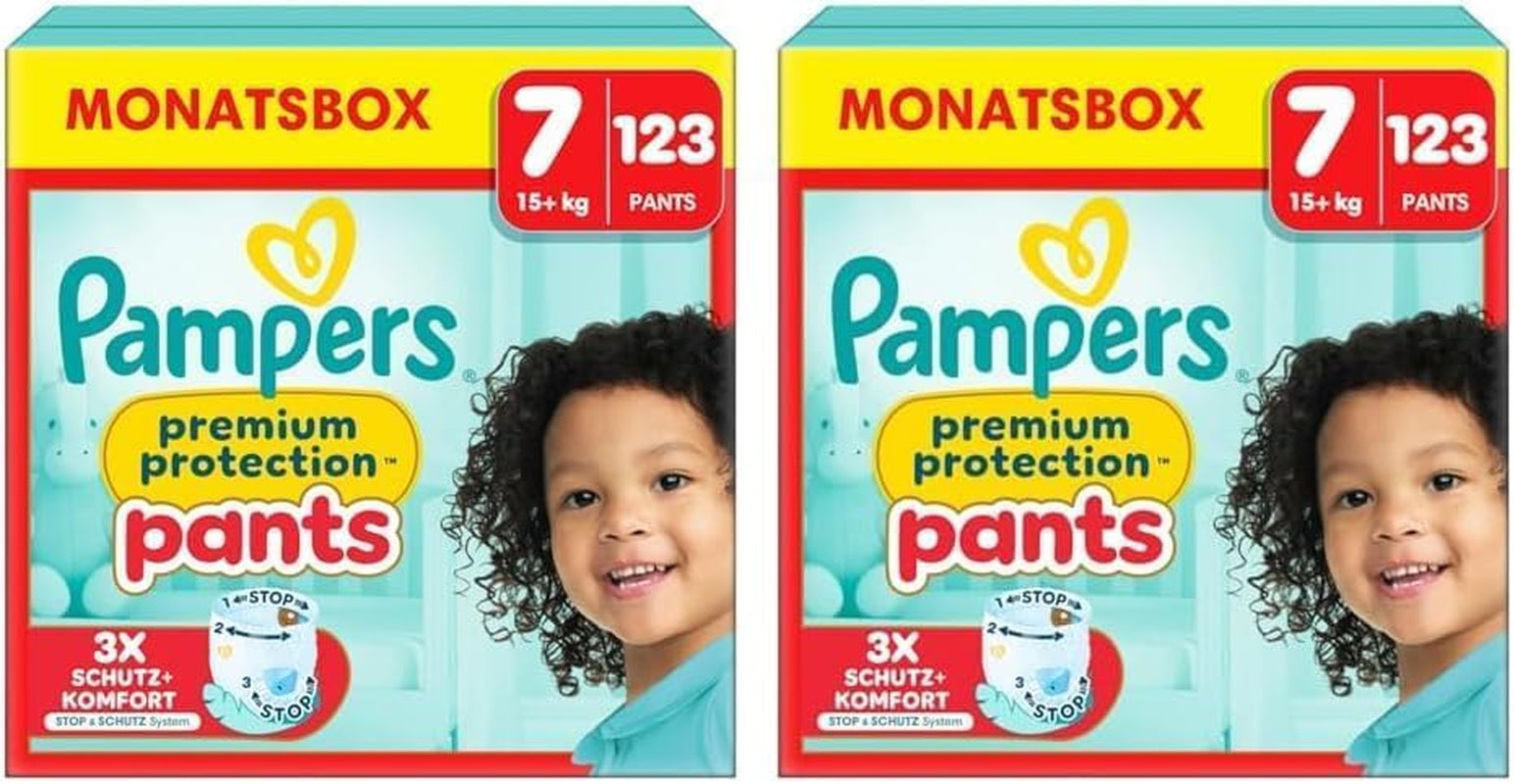 Pampers Premium Protection Pants 5-ös méret, 144 pelenka, 11 kg - 17 kg, 360°-ban állítható, puha szivárgásgátló mandzsettával az optimális kényelem és védelem érdekében