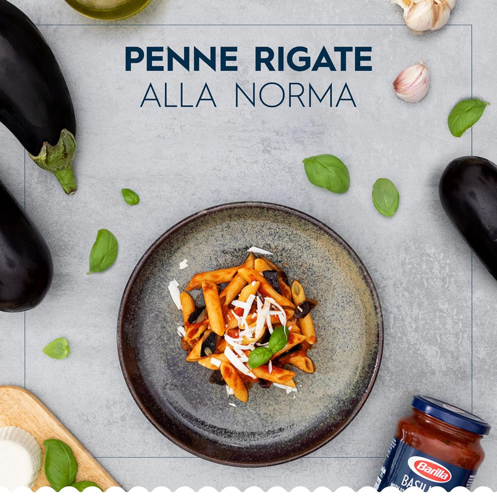 Pasta Barilla Classic Penne Rigate Nr. 73 kiváló minőségű durumbúzából, mindig al dente (1 x 500 g)