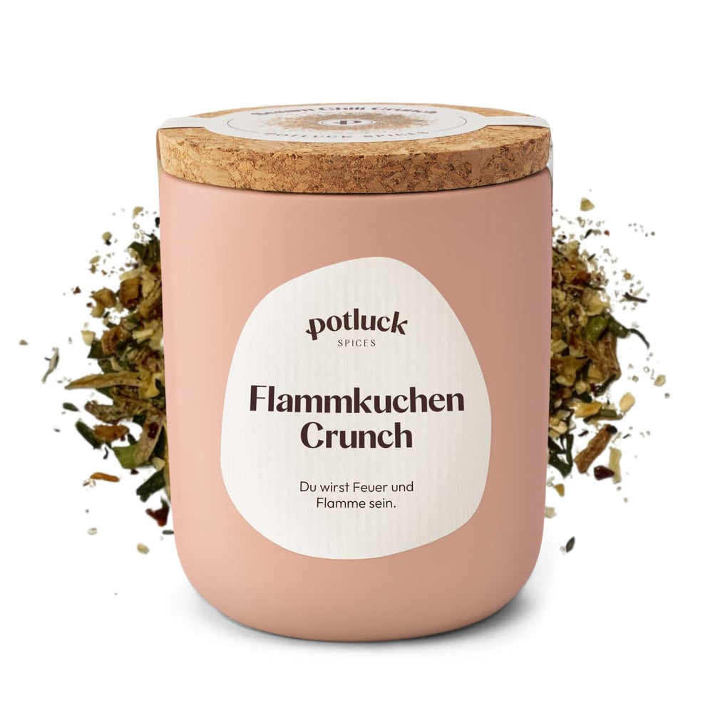 Potluck | Stullen Spice | Gewürzzubereitung im Keramiktopf | 60 g | Vegán, gluténmentes és természetes alapanyagokból