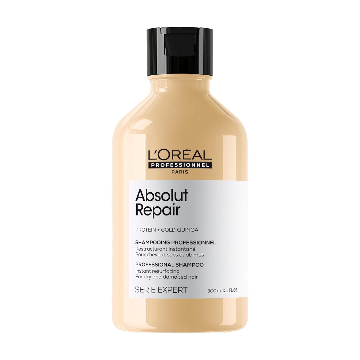 L'OréAl Professionnel Serie Expert Absolut Repair Gold, Quinoa sampon + Protein zuhany és fürdő Naty Shop 300 ml
