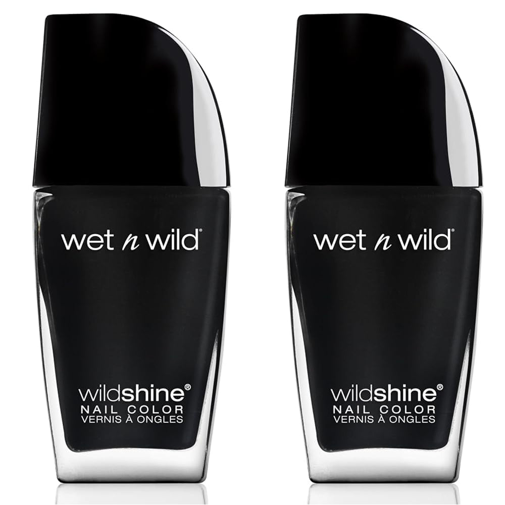Wet n Wild Wild Shine körömlakk, formaldehid, toluol és ftalát mentes, hosszan tartó, gyorsan száradó formula, csiklandozott rózsaszín (2 csomag)