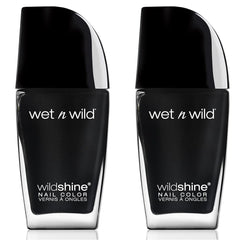 Wet n Wild Wild Shine körömlakk, formaldehid, toluol és ftalát mentes, hosszan tartó, gyorsan száradó formula, csiklandozott rózsaszín (2 csomag)