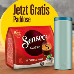 Pads Classic, 10 x 16 Getränke, 160 Kaffee Pods, inklusive  Pad Dose