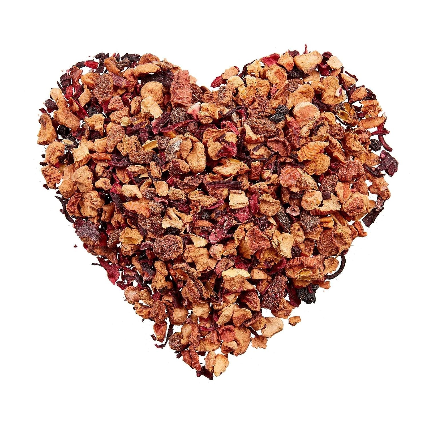 Teeverliebt - Ceai de fructe vrac, fructe de pădure locale, 1000 g I Ceai de fructe vrac I Compoziție echilibrată a amestecului de ceai din fructe de pădure locale I Ceai de fructe vrac bio, 1 kg