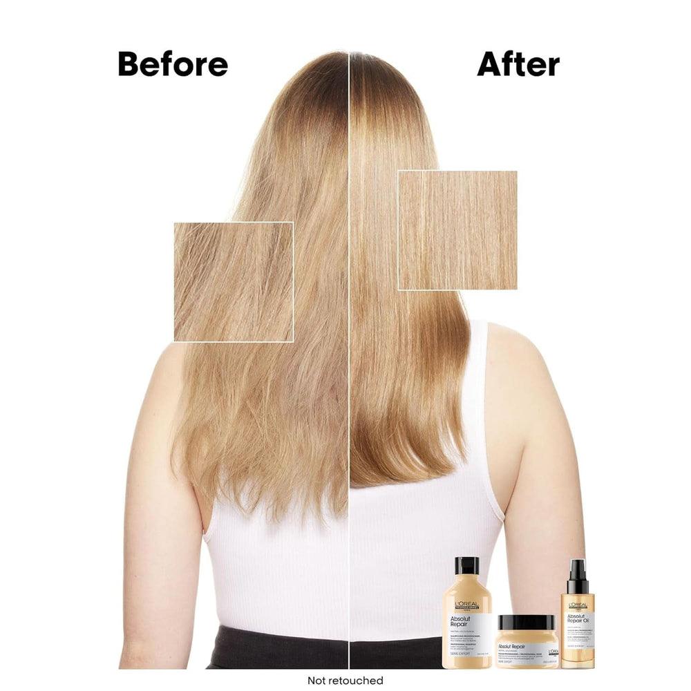L'OréAl Professionnel Serie Expert Absolut Repair Gold, Quinoa sampon + Protein zuhany és fürdő Naty Shop