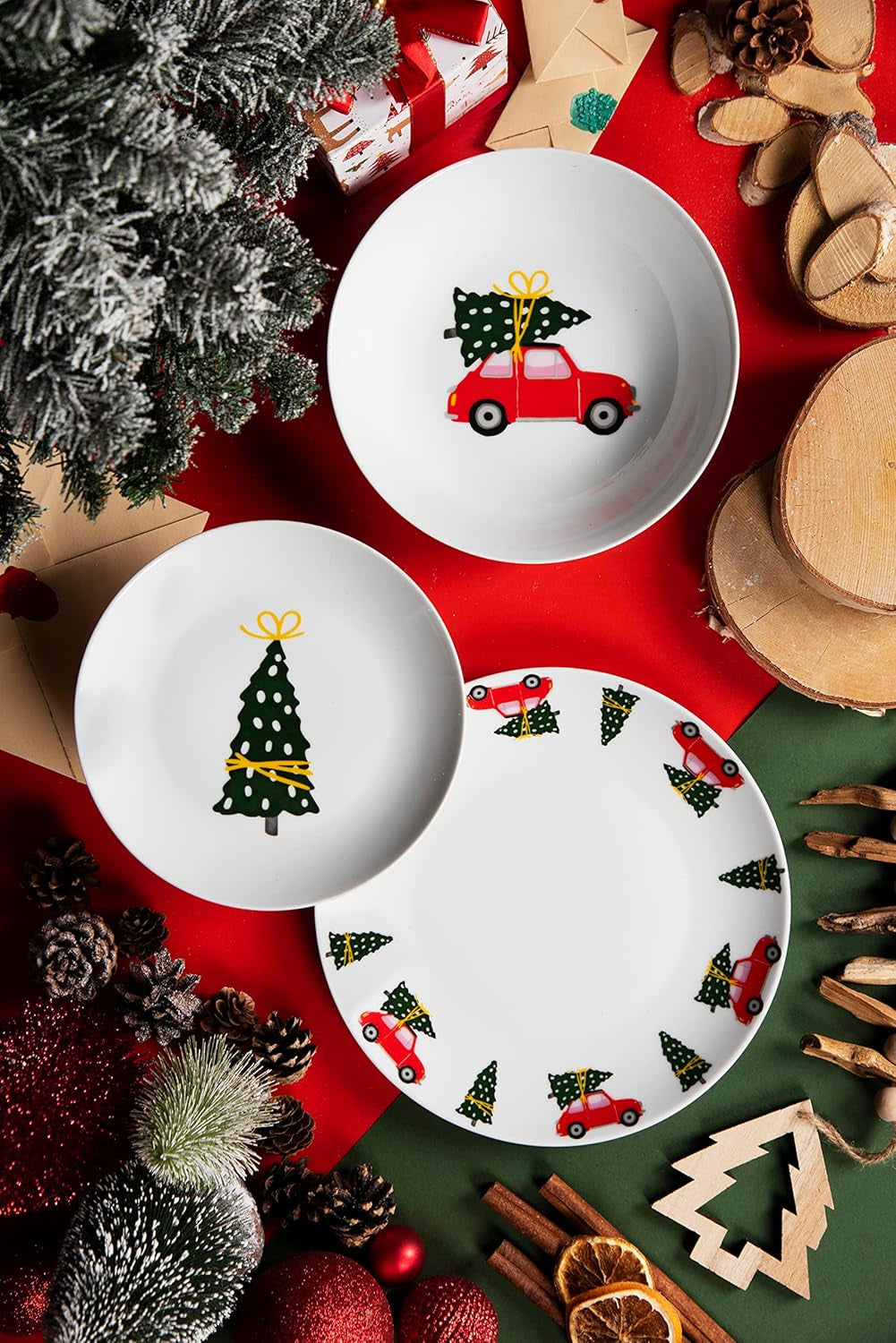 Excelsa Ready for Christmas Tellerservice, 18-teilig