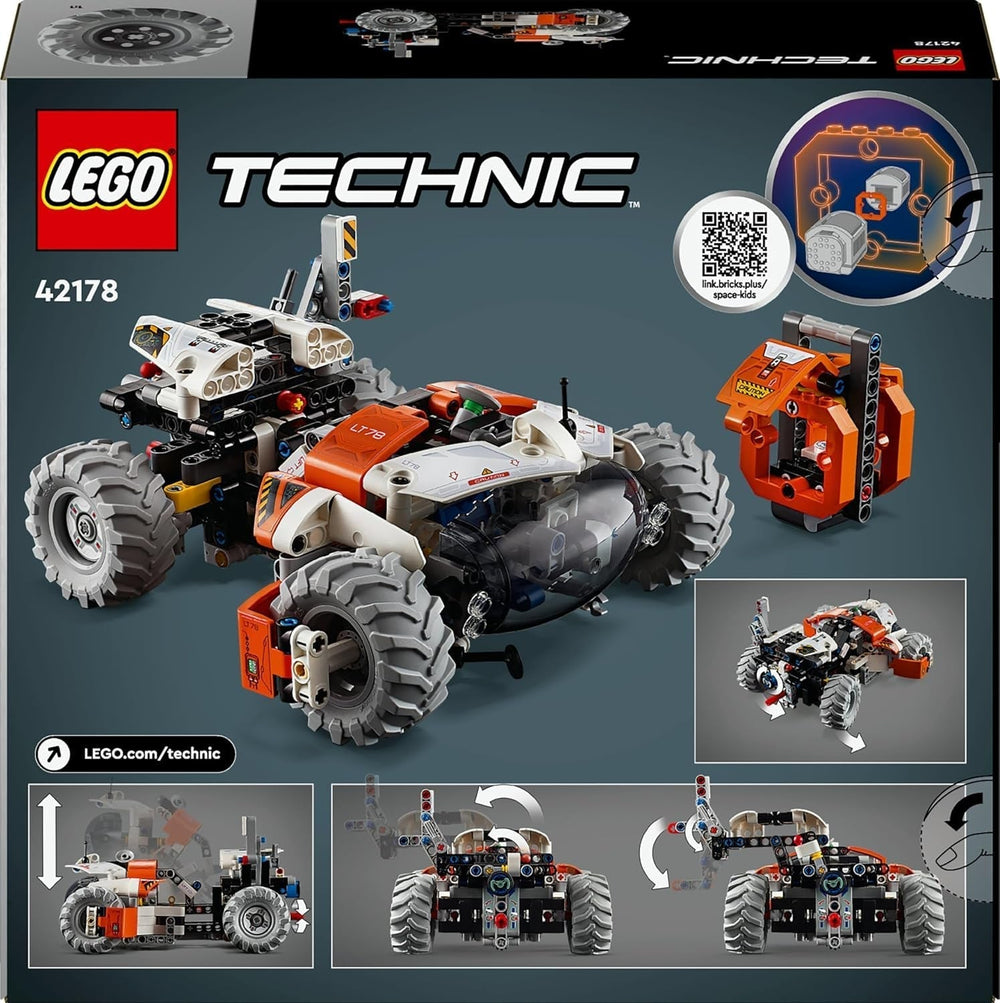 LEGO Technic LT78 űrszállító jármű, űrépítő készlet felfedező kirándulásokhoz és űrkalandokhoz, ötletes játékélmény fiúknak és lányoknak, ajándék 8 év feletti gyerekeknek 42178 építőkészlet Besuche den LEGO-Store