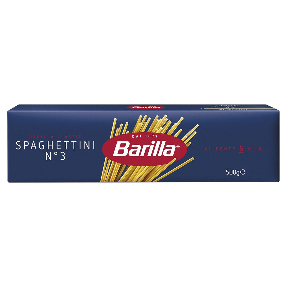 Barilla Pasta Klassische Spaghetti n.5 aus kiváló minőségű Hartweizen immer al dente, (1 x 500 g), geschmacklos