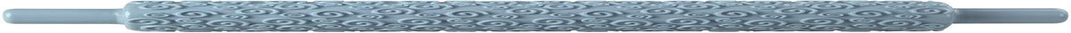 Zenker Fondant-Prägerroller 31 cm CANDY, Rollstab aus Kunststoff, Teigrolle für die Dekoration von Zuckergebäck, Zuckerguss, Fondant, Kuchen (Szín: Ice Blue), Menge: 1 Stück, 31 x 5 x 5 cm