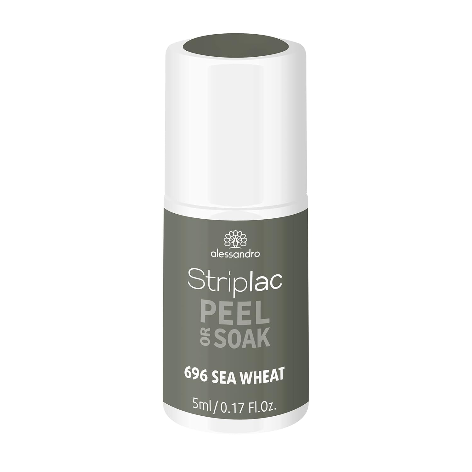 alessandro Striplac UV-Nagellack Flat White – Schonend und langanhaltend – Einfache Entfernung dank Peel-Off-Technologie – Vegan und tierversuchsfrei – 8 ml