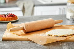 Westmark Teig-/Backrolle/Nudelholz, aus Buchenholz, Hossz: 46 cm, Holz, Woody, Hellbraun, 30012270