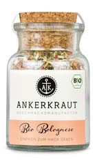 Ankerkraut Bio Bolognese Gewürz, Spagetti és Pasta Kochen, Lasagne Selber Machen, 90g Im Korkenglas