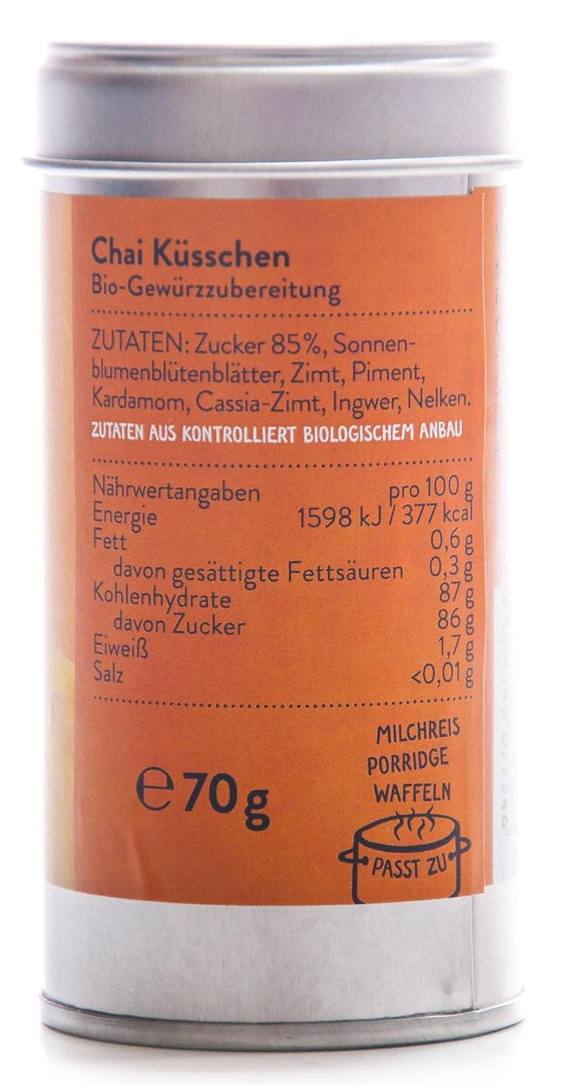 Bio Chai Küsschen Gewürz (2 x 70 g)