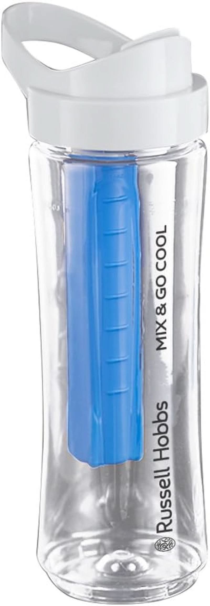 Russell Hobbs Mixer - Álló keverő és turmixkészítő készre [23 500 U/perc teljesítménymotor] Inkl. 1X Mixbehälter 600Ml (Bpa-Frei, Spülmaschinen- & Bruchfest Inkl. Deckel) Zerkleinerer, Edelstahl, 23472-56 Kitchen Naty Shop Zusatzflasche Mit Kühlakku
