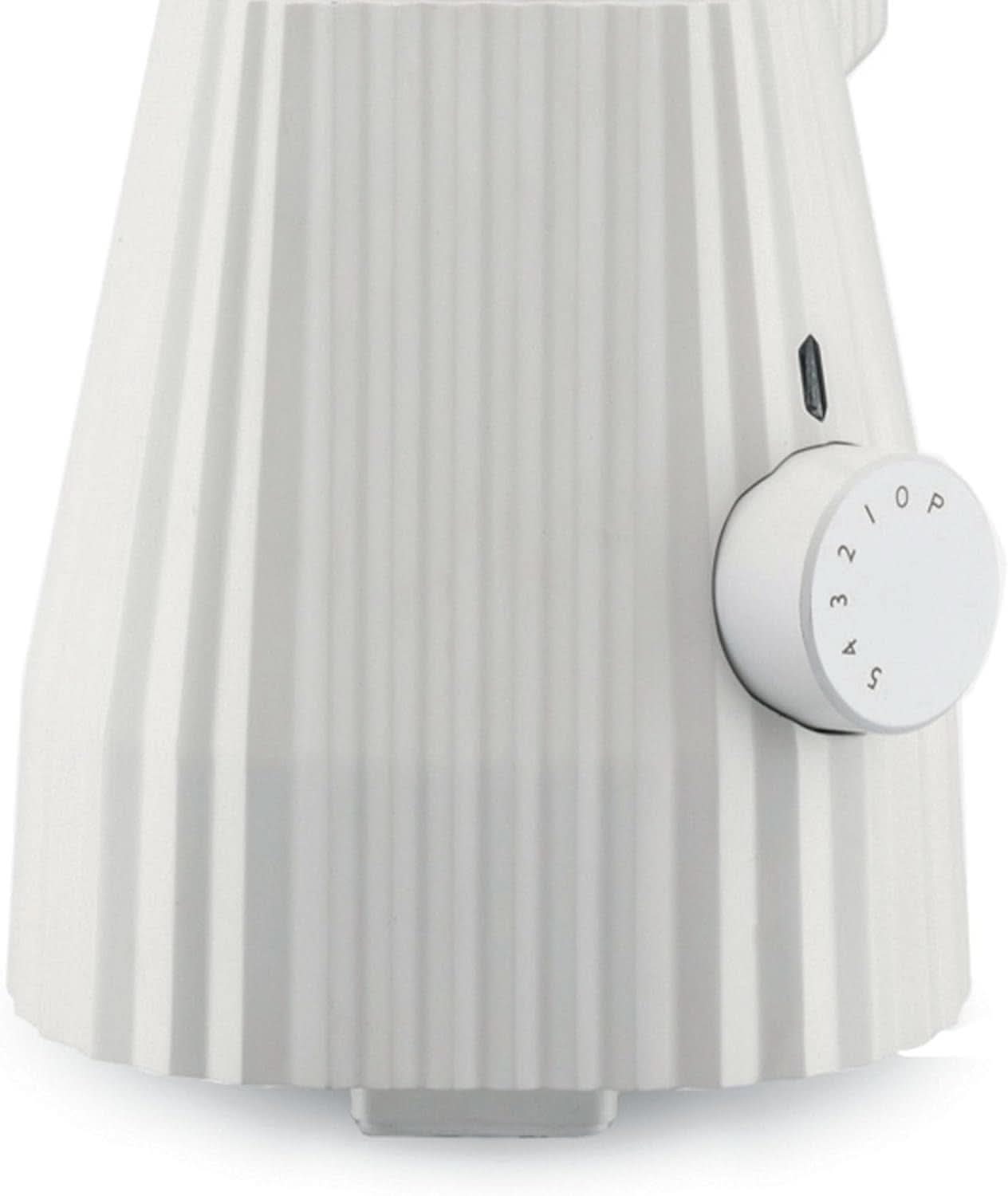 Alessi Plissé MDL09 W - Turmixgép beosztásos kancsóval, hőre lágyuló gyantával, Kitchen Naty Shop