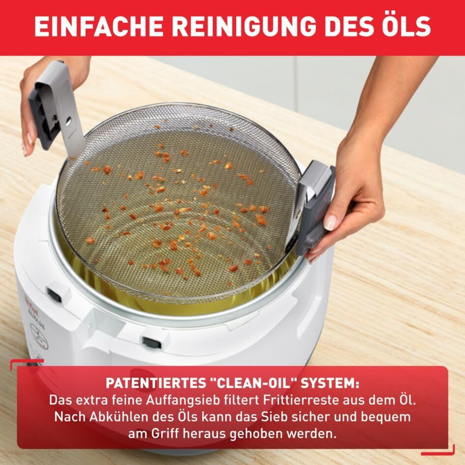 Tefal FF1631 Filtra One olajsütő, 1900 W, Kapacitás 1,2 kg Háztartási gépek Naty Shop