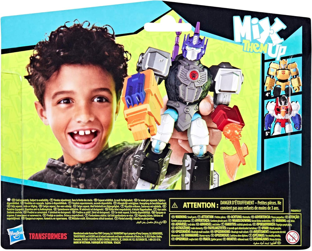 Transformers Mixmashers Optimus Prime Testreszabható Deluxe akciófigurák és kiegészítők Akciófigurák Naty Shop