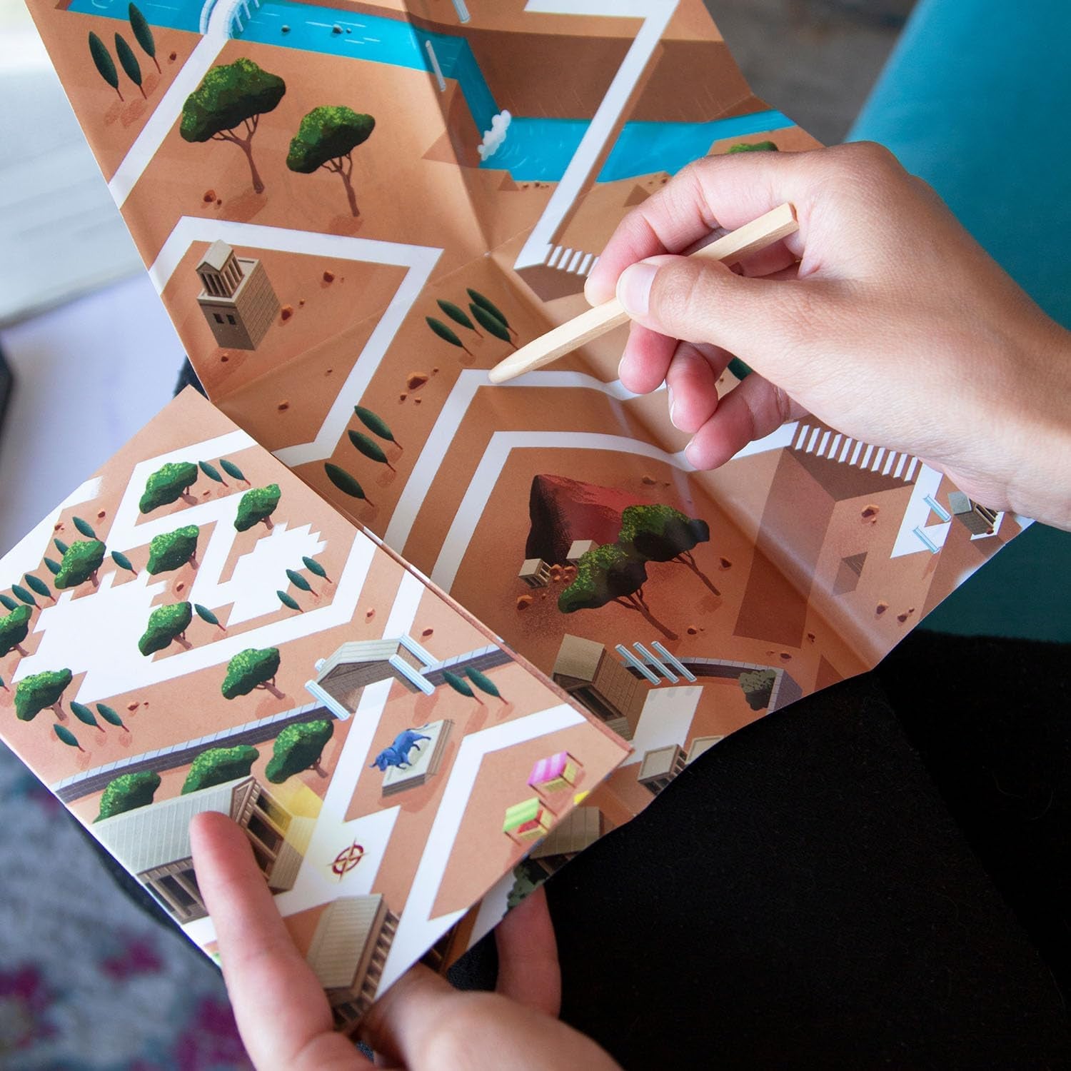 Kosmos Mazescape Labyrinth: játék