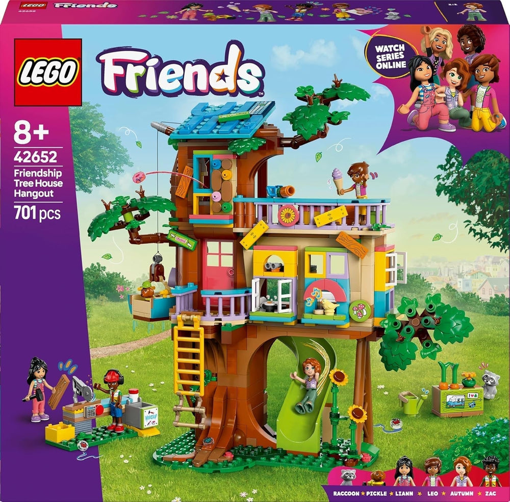 LEGO Friends faház építkezés és szerepjáték készlet Játékház 8 éves lányoknak 4 karakteres minifigurával és 2 állatfigurával Ajándékötlet gyerekeknek 42652 Építőkészletek Besuche den LEGO-Store
