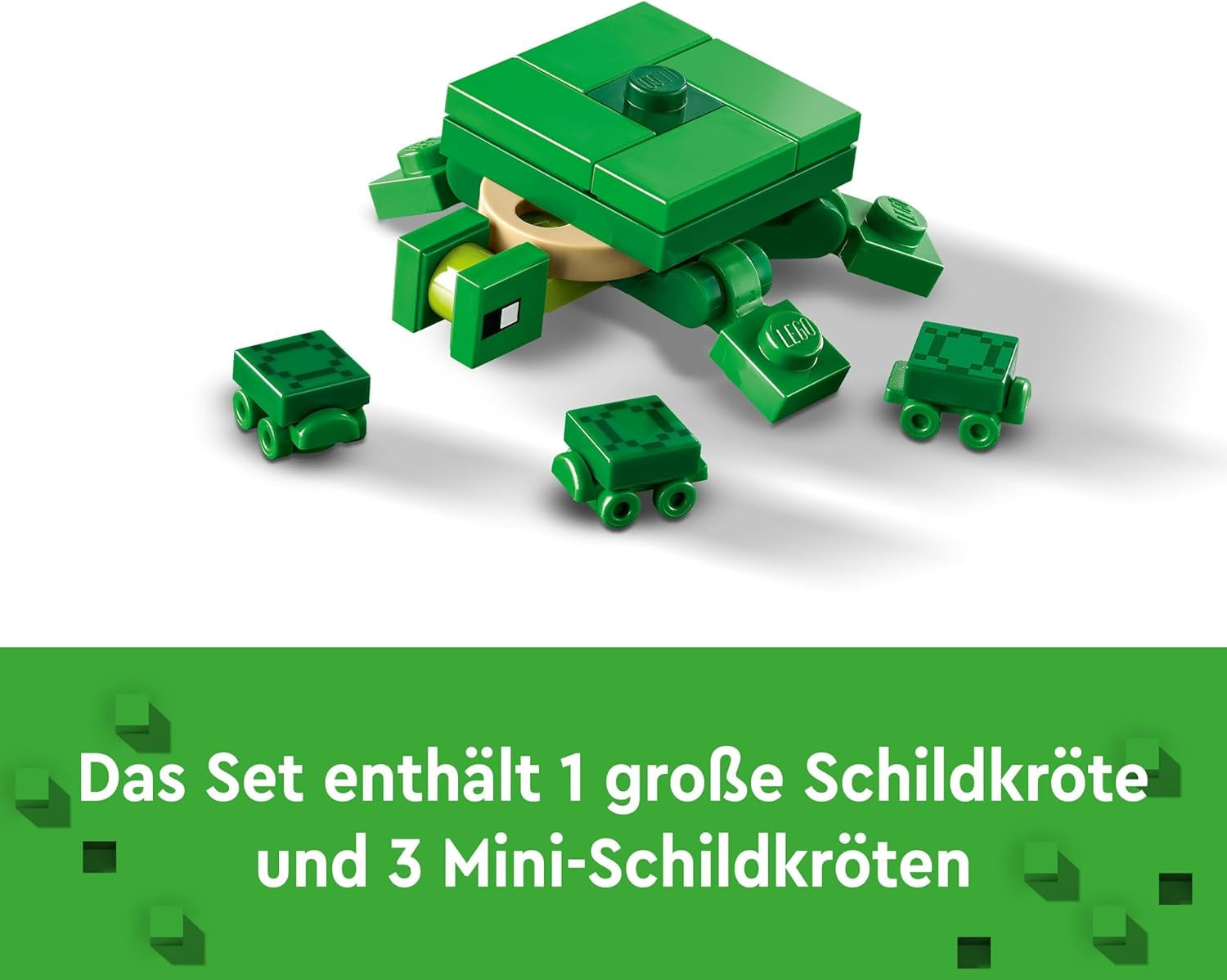 LEGO Minecraft A Turtle Beach House játékház kiegészítőkkel lányoknak és fiúknak 8 éves kortól, készlet állatokkal és a videojáték szereplőivel, ajándék játékosoknak 21254 Építőkészlet Besuche den LEGO-Store