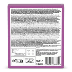 Müzliszelet csokoládéval és mazsolával az Amazonból, 192g